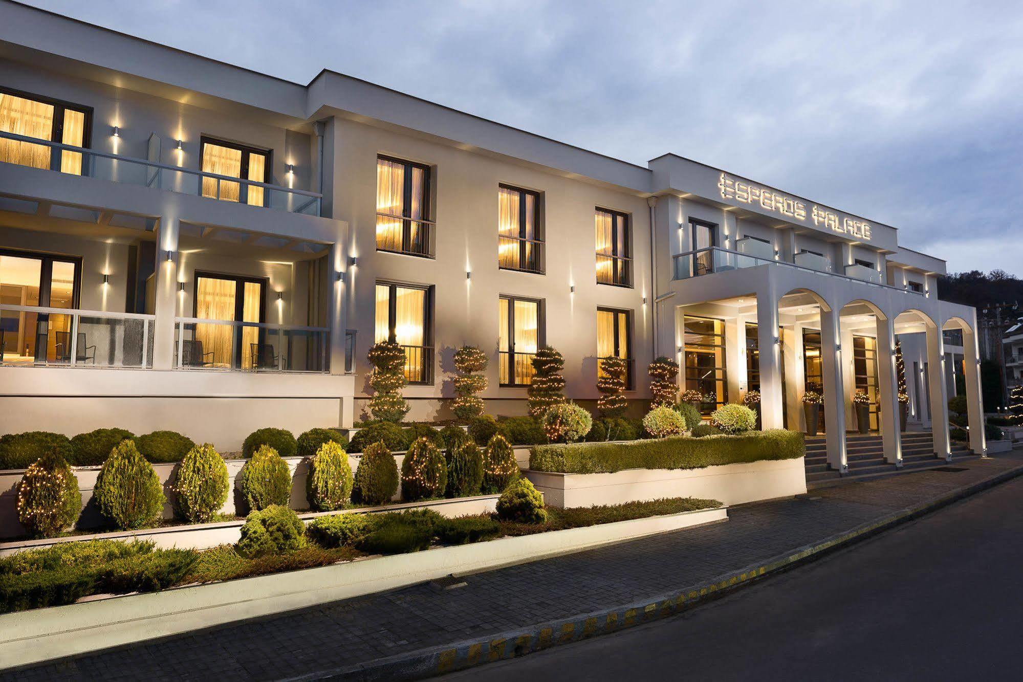 Esperos Palace Luxury & Spa Hotel Костур Екстериор снимка